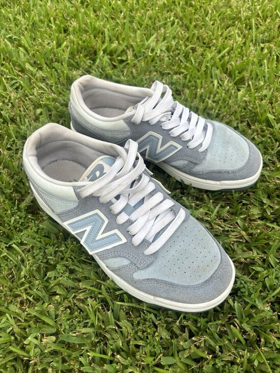 New Balance Other - Size 6.5 Men’s New Balance BB480 Tennis Shoes Sneakers Women’s Size 8 Green Grey